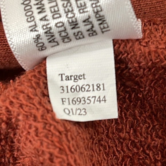 KNOX ROSE Jacket Drape Front Long Sleeve With Pockets Fiery Brown Size XS - Picture 9 of 11